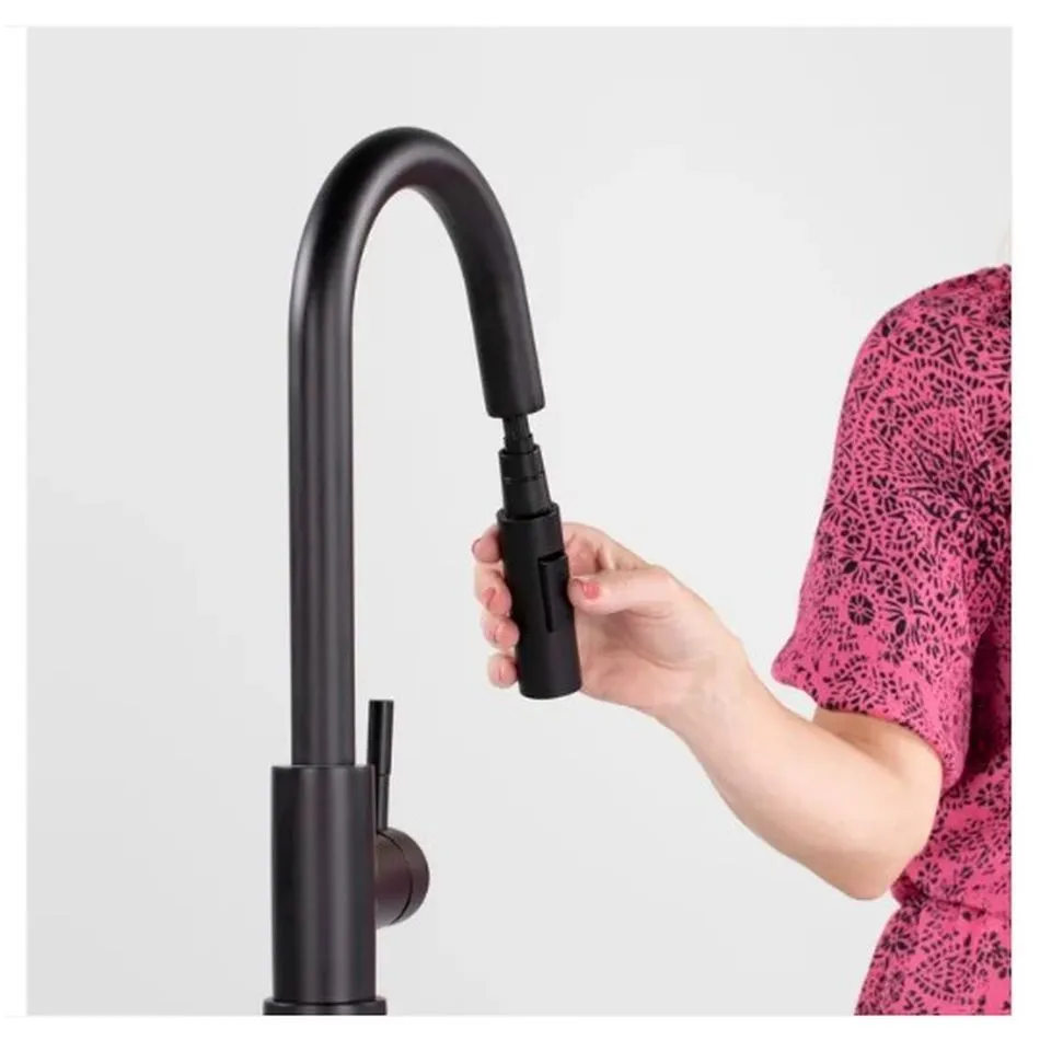 Bullet Pull-Down Faucet - Blac